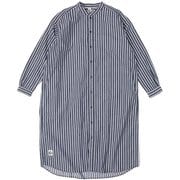 ハリケーン ロング ワンピース Hurricane Long One-Piece CH18-1260 N002 Navy Stripe Lサイズ [アウトドア シャツ レディース]