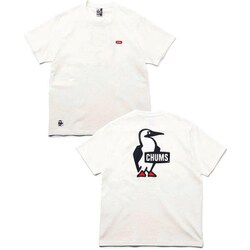 ブービー ロゴ Tシャツ Booby Logo T-Shirt CH01-2279 W001 White Sサイズ [アウトドア カットソー メンズ]