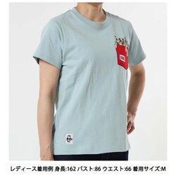 チャムス CHUMS HWYC スチール クーラー ポケット Tシャツ