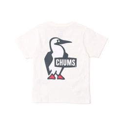 キッズ ブービー ロゴ Tシャツ Kid's Booby Logo T-Shirt CH21-1282 W001 White Sサイズ [アウトドア トップス キッズ]