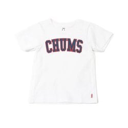 キッズ チャムス カレッジ Tシャツ Kid's CHUMS College T-Shirt CH21-1264 W001 White Lサイズ [アウトドア トップス キッズ]