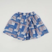 キッズ ギャザード キュロット Kid's Gathered Culotte CH23-1080 Z283 Purple Bandana Mサイズ [アウトドア パンツ キッズ]