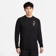 Dri-FIT グラフィック L/S クルー DV9828 010 ブラック/ホワイト XLサイズ [トレーニングウェア 長袖シャツ メンズ]