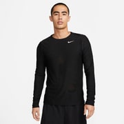 Dri-FIT DYE L/S トップ AOP DX0887 010 ブラック/サミットホワイト Sサイズ [トレーニングウェア 長袖シャツ メンズ]