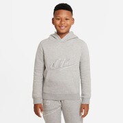 YTH NSW ハイブリッド コア L/S フーディ DX5087 063 ダークグレーヘザー 150サイズ [アウトドア パーカー キッズ]