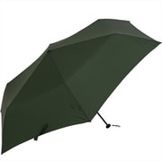 折りたたみ傘 晴雨兼用 カーボン軽量ミニ60 60cm 手開き式 UVカット加工 カーキ 5075KH