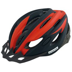 自転車 ヘルメット 子ども大人兼用 ソフトシェル バイザー付き 頭囲56～60cm SG規格 Vento マットレッド Y-6522