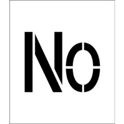 1118203010 [吹付けプレート文字高300 NO]