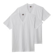 G.T.HAWKINS VネックTシャツ 2枚組 メンズ M ホワイト HK10152