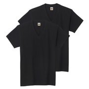 G.T.HAWKINS VネックTシャツ 2枚組 メンズ M ブラック HK10152