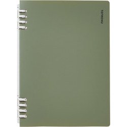 リングノート テフレーヌ A5タテ 緑 CN9854TEミト