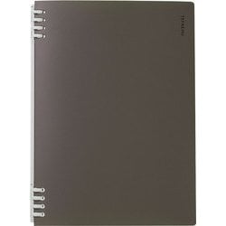 リングノート テフレーヌ B5タテ 黒 CN9855TEクロ