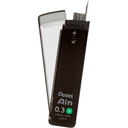シャープペン芯 Pentel Ain（ぺんてるアイン） ポリシース仕様 0.3mm H XC283-H