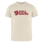 フェールラーベン ロゴティーシャツ メンズ Fjallraven Logo T-shirt M 87310 113 Chalk White Lサイズ [アウトドア カットソー メンズ]