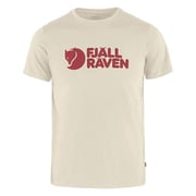 フェールラーベン ロゴティーシャツ メンズ Fjallraven Logo T-shirt M 87310 113 Chalk White Sサイズ [アウトドア カットソー メンズ]