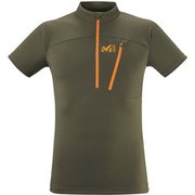 モルフォ ジップ ショートスリーブ MORPHO ZIP SS M MIV9852 IVY 9644 Mサイズ(日本：Lサイズ) [アウトドア カットソー メンズ]