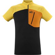 モルフォ ジップ ショートスリーブ MORPHO ZIP SS M MIV9852 PYRITE/NOIR 9830 Sサイズ(日本：Mサイズ) [アウトドア カットソー メンズ]