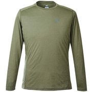 クータイ II ウール クルー ロングスリーブ KUHTAI II WOOL CREW LS M MIV01935 OLIVE 8781 Lサイズ(日本：XLサイズ) [アウトドア カットソー メンズ]