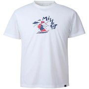 ハッピー トレック Tシャツ ショートスリーブ HAPPY TREK TS SS M MIV02006 FROST 6584 Lサイズ(日本：XLサイズ) [アウトドア カットソー メンズ]