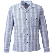 ワシ+ チェック クイックドライ シャツ ロングスリーブ WASHI+ CHECK QD SHIRT LS M MIV02010 BLACK-NOIR 0247 XLサイズ(日本：XXLサイズ) [アウトドア シャツ メンズ]