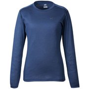 クータイ II ウール クルー ロングスリーブ KUHTAI II WOOL CREW LS W MIV01951 SAPHIR 7317 Mサイズ(日本：Lサイズ) [アウトドア カットソー レディース]