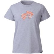 フラワー Tシャツ ショートスリーブ FLOWER TS SS W MIV02018 HEATHER GREY 4809 Mサイズ(日本：Lサイズ) [アウトドア カットソー レディース]