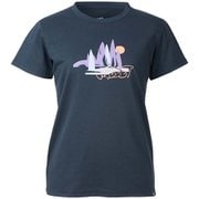 サン ライズ Tシャツ ショートスリーブ SUN RISE TS SS W MIV02020 BLACK-NOIR 0247 Sサイズ(日本：Mサイズ) [アウトドア カットソー レディース]