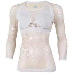 ドライナミック メッシュ 3/4 スリーブ LD DRYNAMIC MESH 3/4 SLEEVE MIV01358 LIGHT SAND 7098 SCDサイズ [アウトドア アンダーウェア レディース]