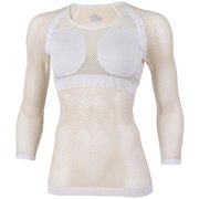 ドライナミック メッシュ 3/4 スリーブ LD DRYNAMIC MESH 3/4 SLEEVE MIV01358 LIGHT SAND 7098 MCDサイズ [アウトドア アンダーウェア レディース]