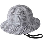 ワシ+ チェック ハット WASHI+ CHECK HAT MIV02030 BLACK-NOIR 0247 Lサイズ [ハット]