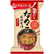 旨だし なめこのおみそ汁(赤だし)
