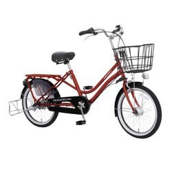 シティサイクル ふらっかーずココッティ 20インチ 内装3段変速 ダークレット FRCCY203Z