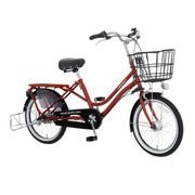 シティサイクル ふらっかーずココッティ 20インチ 内装3段変速 ダークレット FRCCY203Z