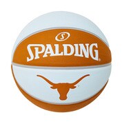 テキサス HOOK’EM マーク 7号球 ラバー 84-916J ホワイト×オレンジ [バスケットボール]