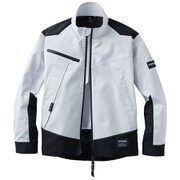 SPT22101 6 [長袖ブルゾン シルバー 3Lサイズ]