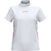 622-3168314-031-L [プラスリッチDRY UVバックプリント ハイネックシャツ]