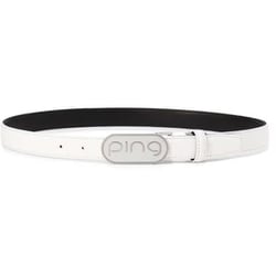 622-3182100-030-FR [ゴルフ用ベルト レディース PING ナローベルト ホワイト]