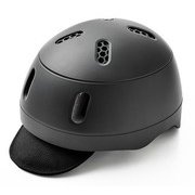 自転車用ヘルメット kumoa Nylon visor Black(クモア ナイロンバイザー/ブラック) 56~60cm KS004BK