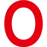 6300000201 [通り芯標識300角 O]