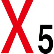 6300000233 [通り芯標識450角 X5]