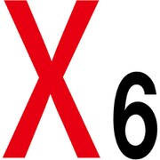 6300000234 [通り芯標識450角 X6]