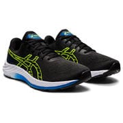 GEL-EXCITE 9 1011B338 003 BLACK/HAZARD GREEN 28cm [ランニングシューズ メンズ]