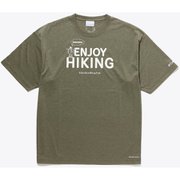 エンジョイマウンテンライフショートスリーブTシャツ Enjoy Mountain Life Short Sleeve Tee PM3892 398 Stone Green Heather, Enjoy Graphic M [アウトドア カットソー メンズ]