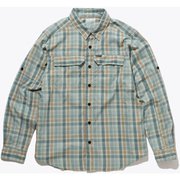 シルバーリッジ2.0プレイドL/Sシャツ Silver Ridge 2.0 Plaid L/S Shirt AE0649 346 Metal Gathered Plaid Sサイズ [アウトドア シャツ メンズ]