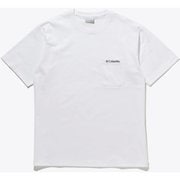 ヤングストリートショートスリーブクルー PM0642 100 White Lサイズ [アウトドア カットソー メンズ]