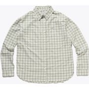 ウィメンズシルバーリッジユーティリティパターンロングスリーブシャツ Silver Ridge Utility Patterned LS Shirt AL9987 100 White, Peak Plaid Lサイズ [アウトドア シャツ レディース]