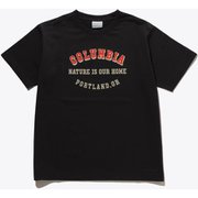 ウィメンズチャールズドライブS/S Tシャツ W Charles Drive Short Sleeve Tee PL6669 012 Shark College Lサイズ [アウトドア カットソー レディース]