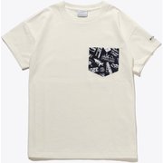 ウィメンズヤハラフォレストポケットショートスリーブTシャツ PL5599 126 Sea Salt Camp XLサイズ [アウトドア カットソー レディース]