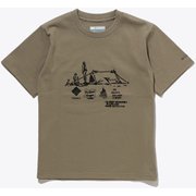 ユースフォレストキャンプラバーズショートスリーブクルー Y Forest Camp Lovers SS Crew PY6498 221 Tusk Lサイズ [アウトドア トップス キッズ]