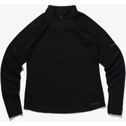 ウィメンズエンドレストレイル1/2ジップメッシュロングスリーブ W Endless Trail 1/2 Zip Mesh Long Sleev AR0932 010 Black Mサイズ [ランニングウェア シャツ レディース]